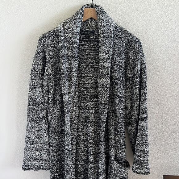 Barefoot Dreams CozyChic Adult Robe Gray Size 1 (Small) - Picture 3 of 9